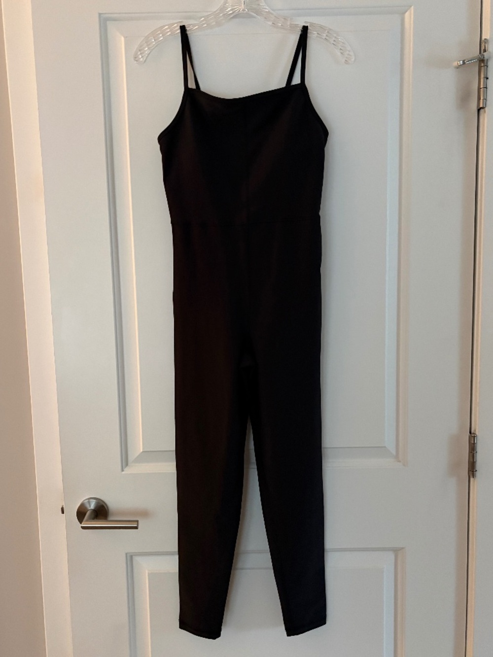 Old Navy Powersoft 7/8 Cami Bodysuit Black Women’s Small EUC